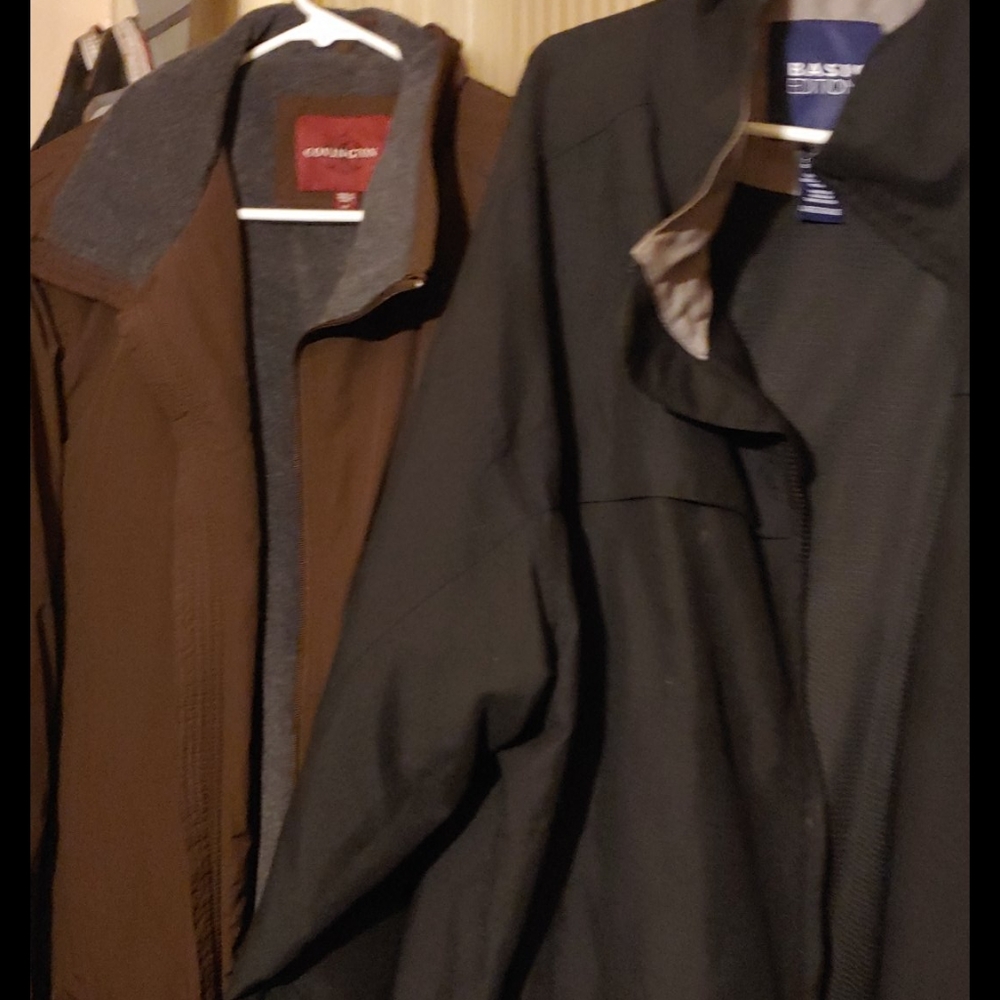 2 mens jackets szL